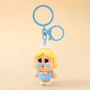 POPMART Crybaby Crying Again Figures Keychain - Yellow